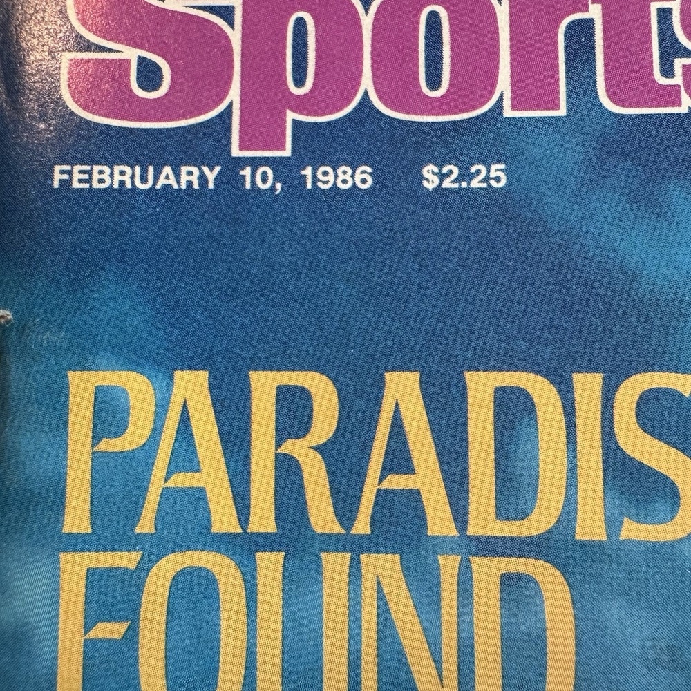VTG Sports Illustrated Swimsuit Issue February 10,1986 Elle Macpherson Magazine - Picture 2 of 13